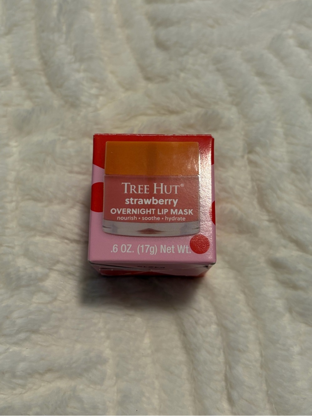 Strawberry Overnight Lip Mask - Pink